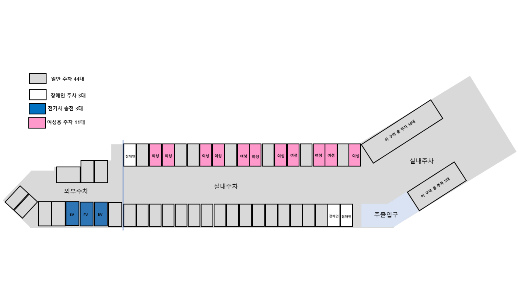 주차구역 배치도